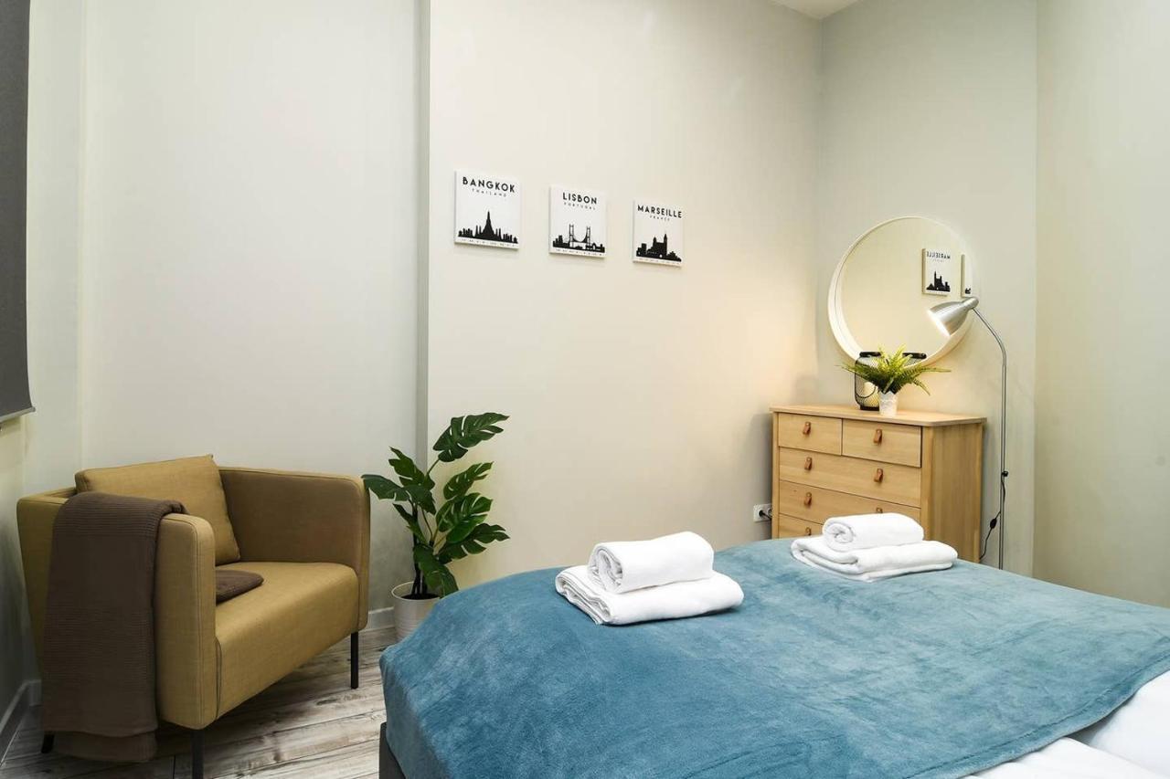 Ultra Central And Stylish Apartment With Ac Budapest Exteriör bild